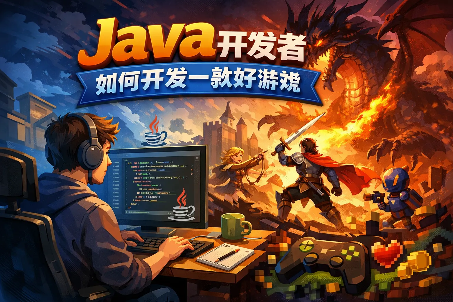java开发者如何开发一款好游戏