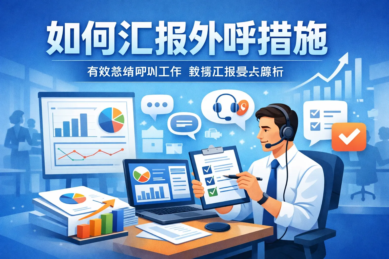 如何汇报外呼措施