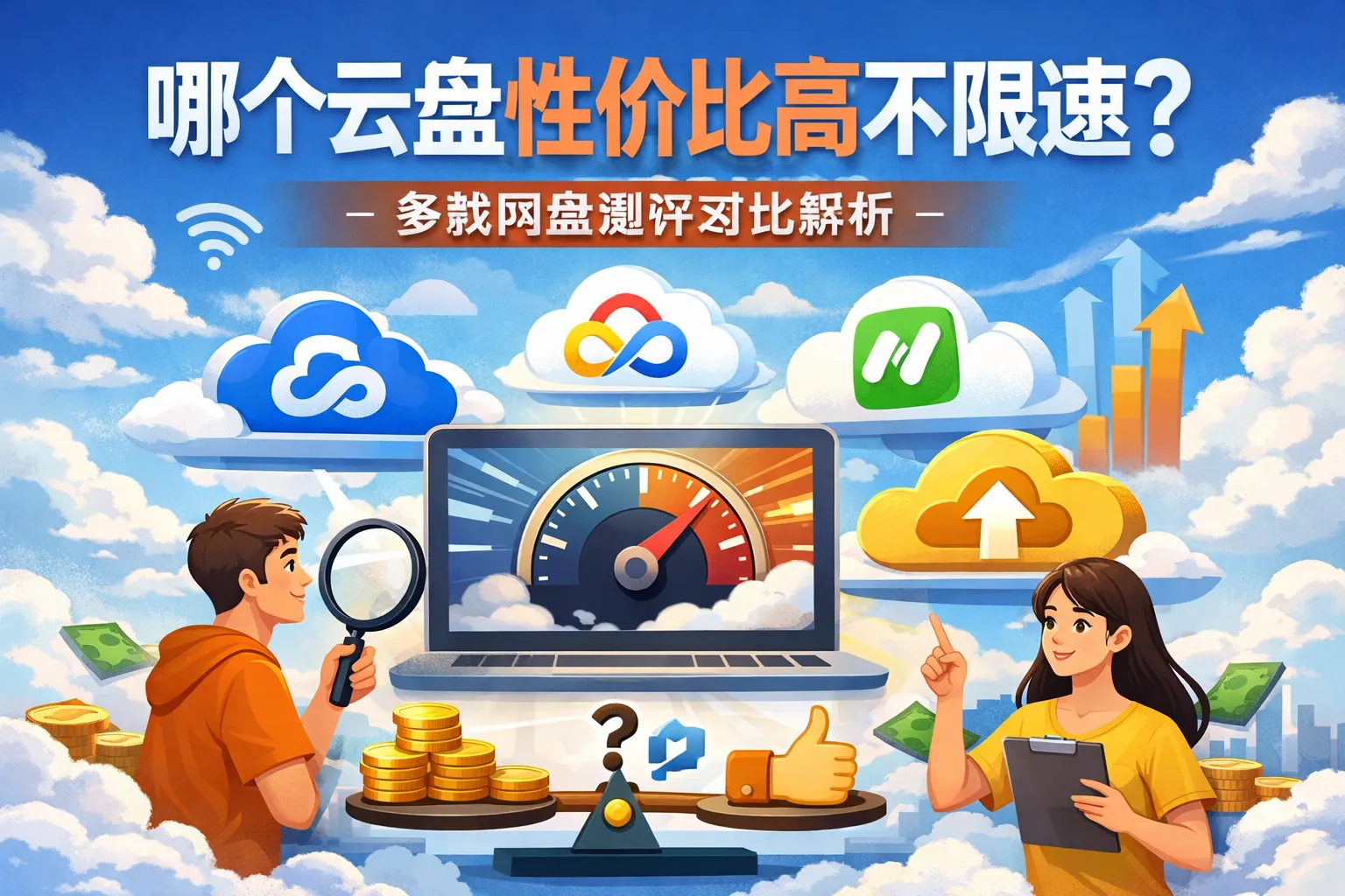 哪个云盘性价比高不限速