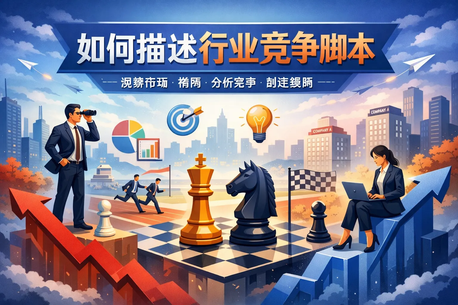 如何描述行业竞争脚本