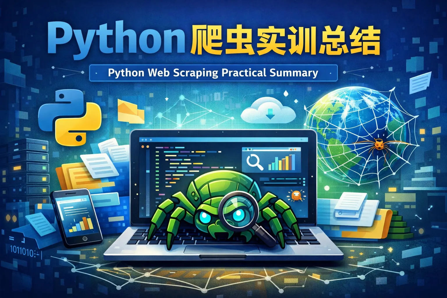 python爬虫实训总结的效果