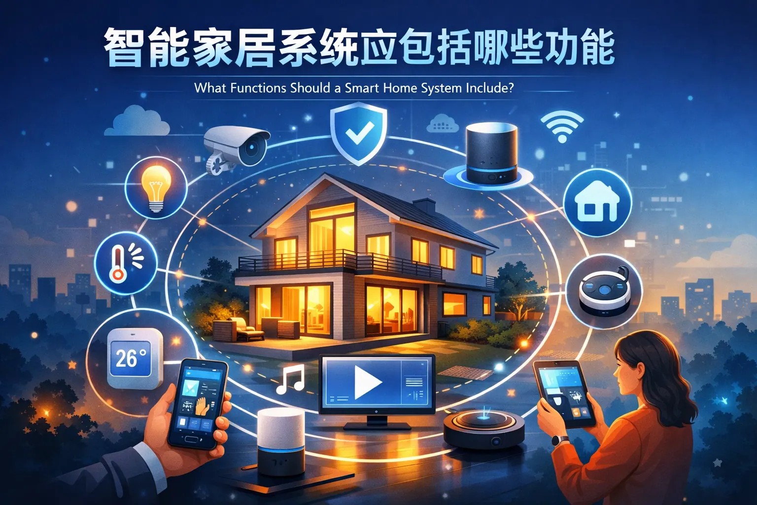 智能家居系统应包括哪些功能