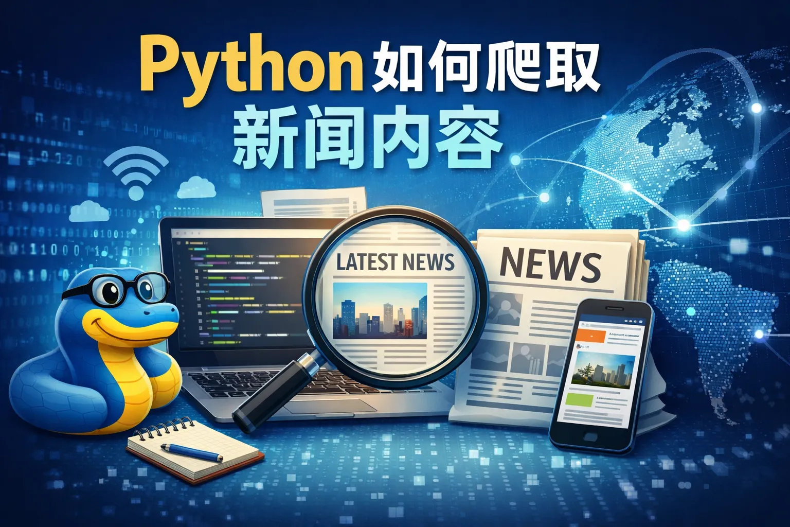 python如何爬取新闻内容