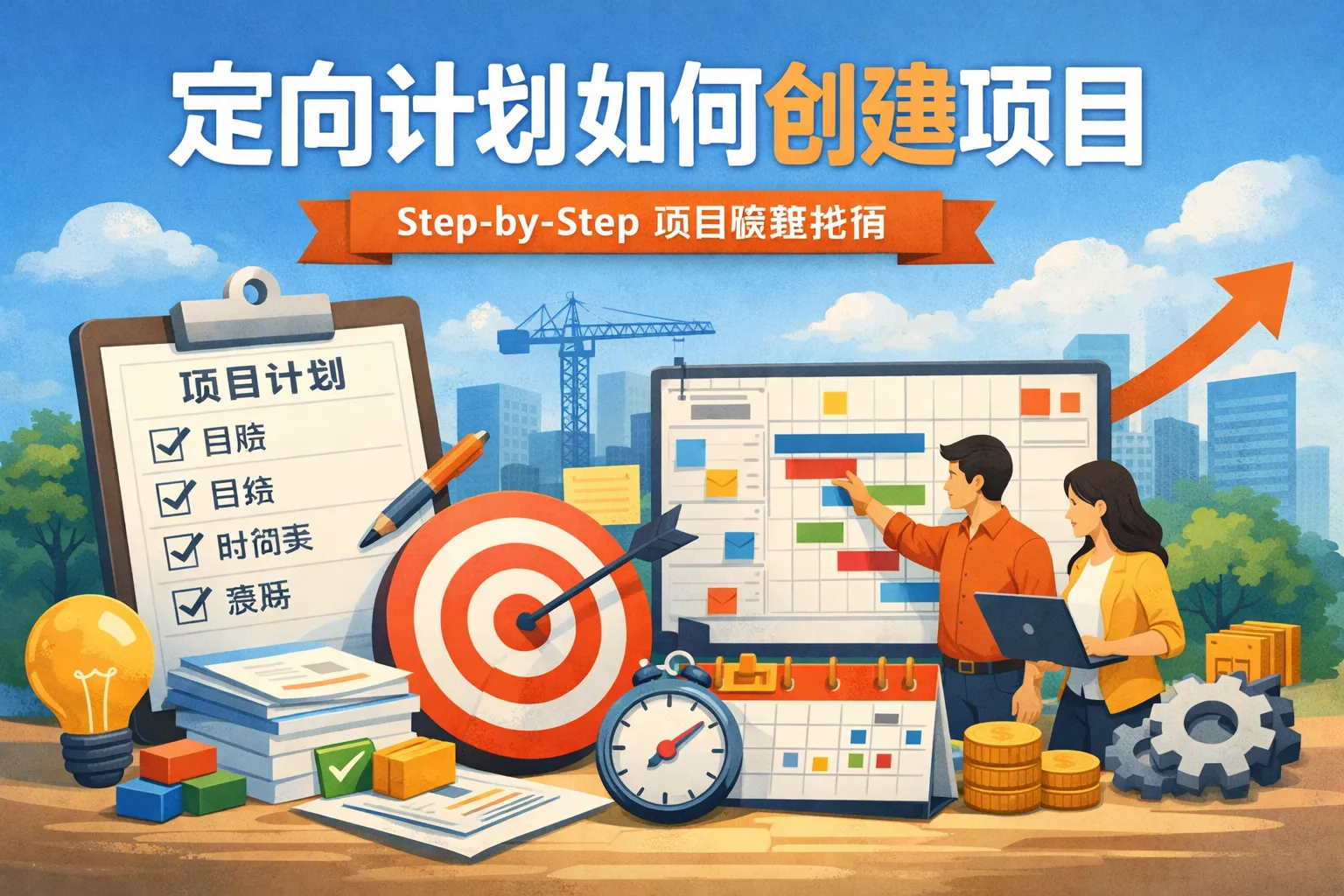 定向计划如何创建项目