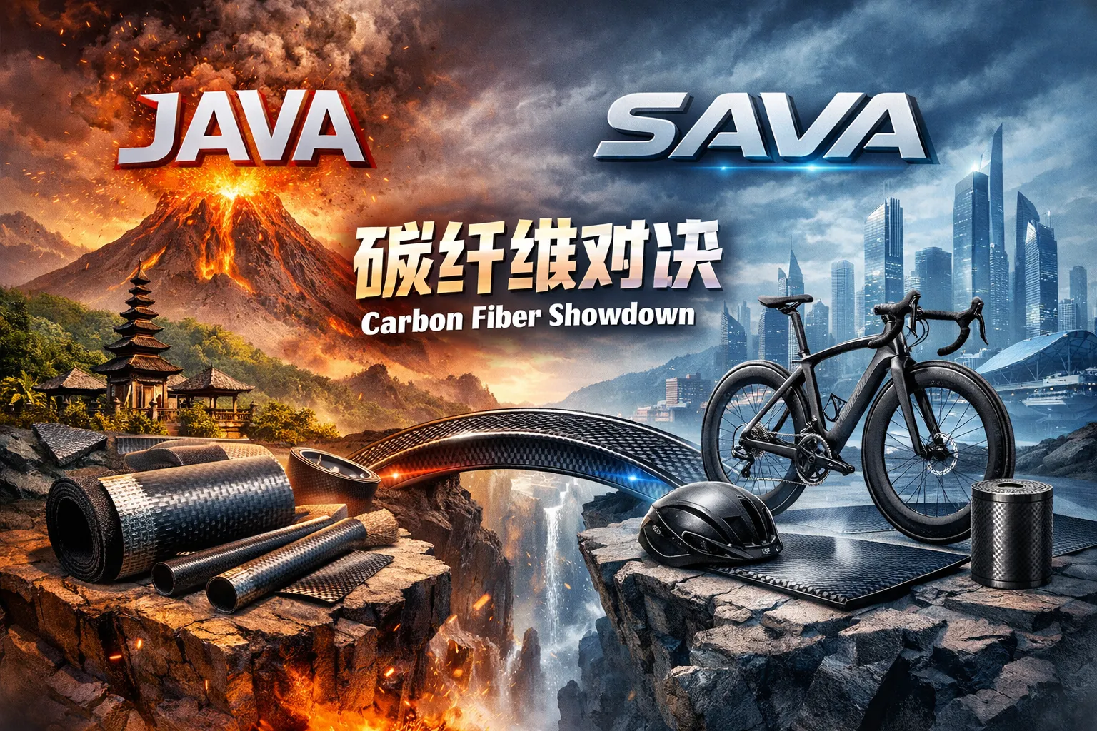 java和sava的碳纤维如何