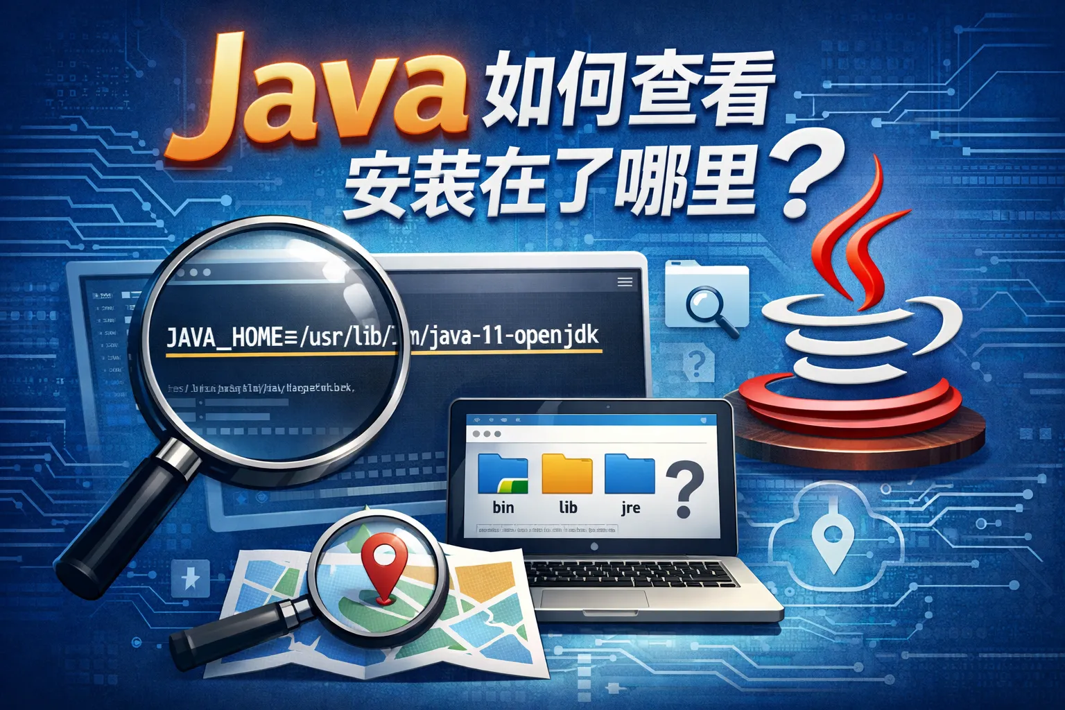 java如何查看安装在了哪里