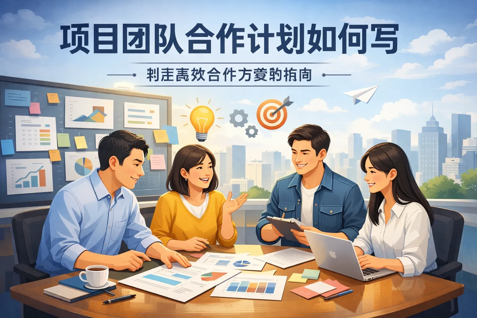 项目团队合作计划如何写