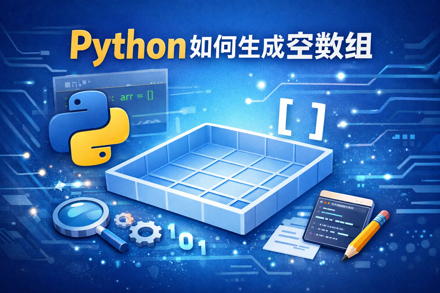 python如何生成空数组
