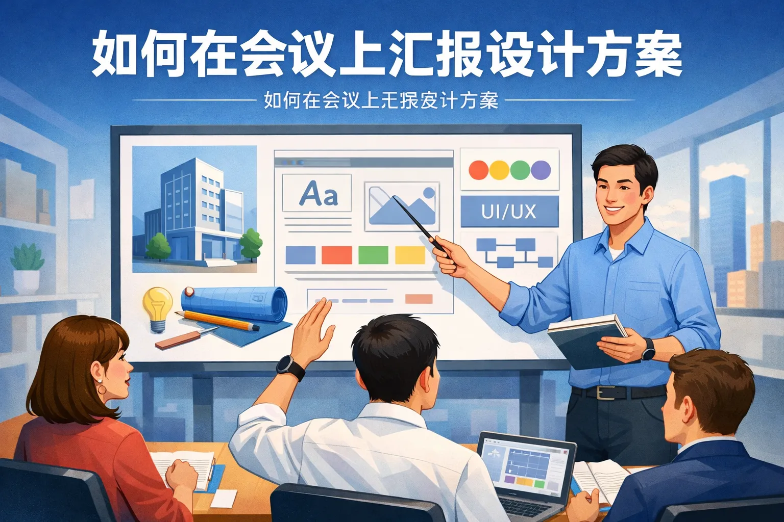 如何在会议上汇报设计方案