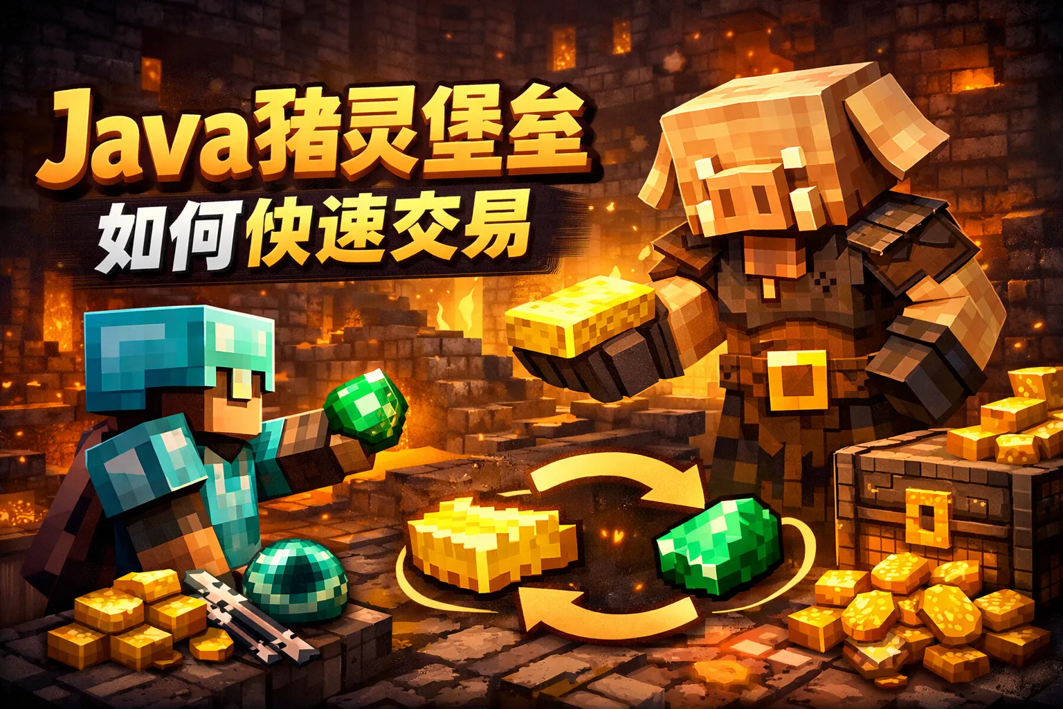 java猪灵堡垒如何快速交易