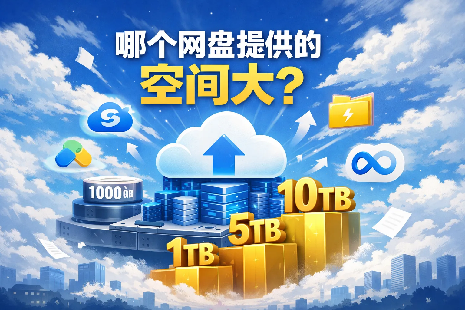哪个网盘提供的空间大