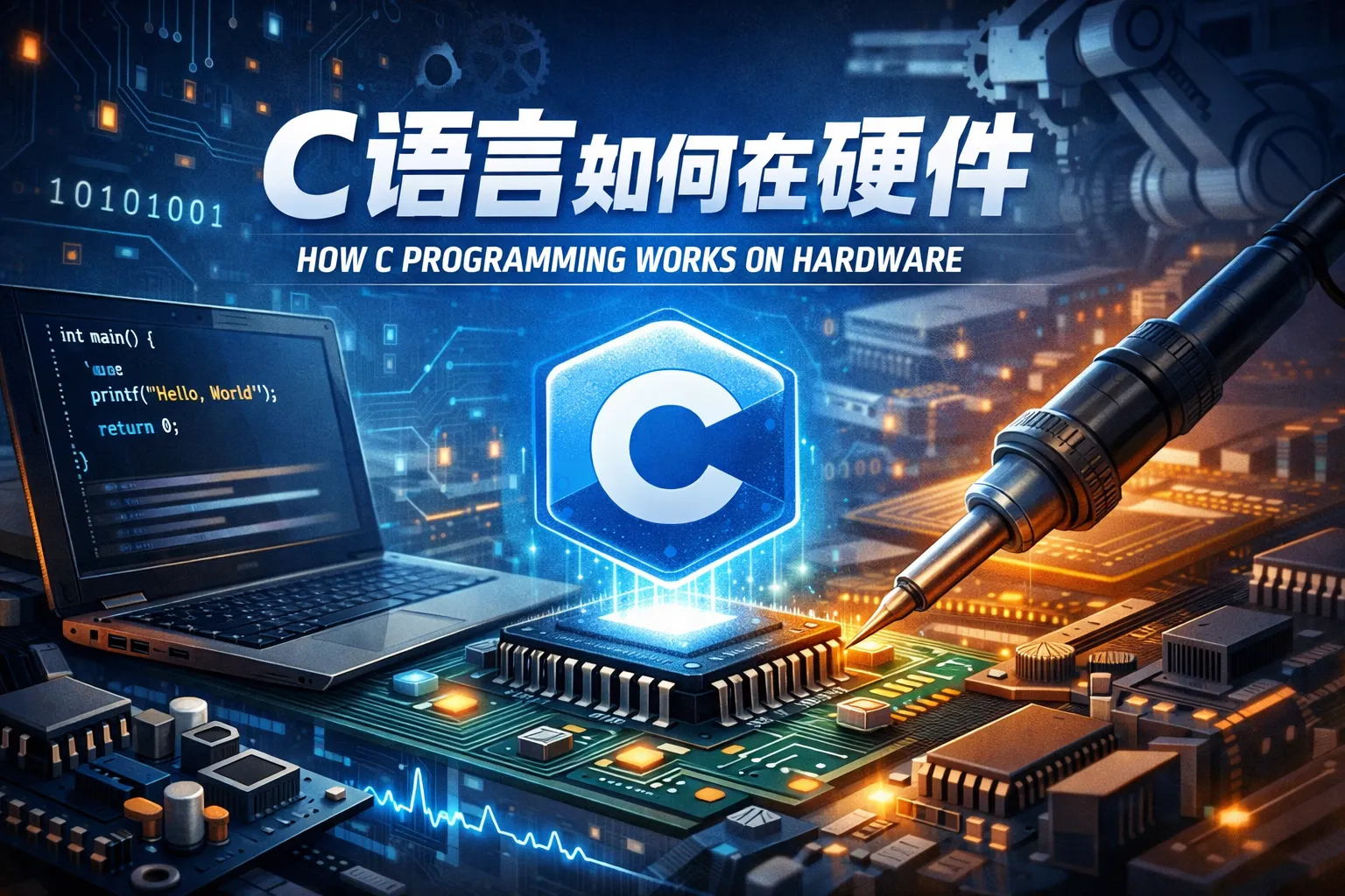 c语言如何在硬件