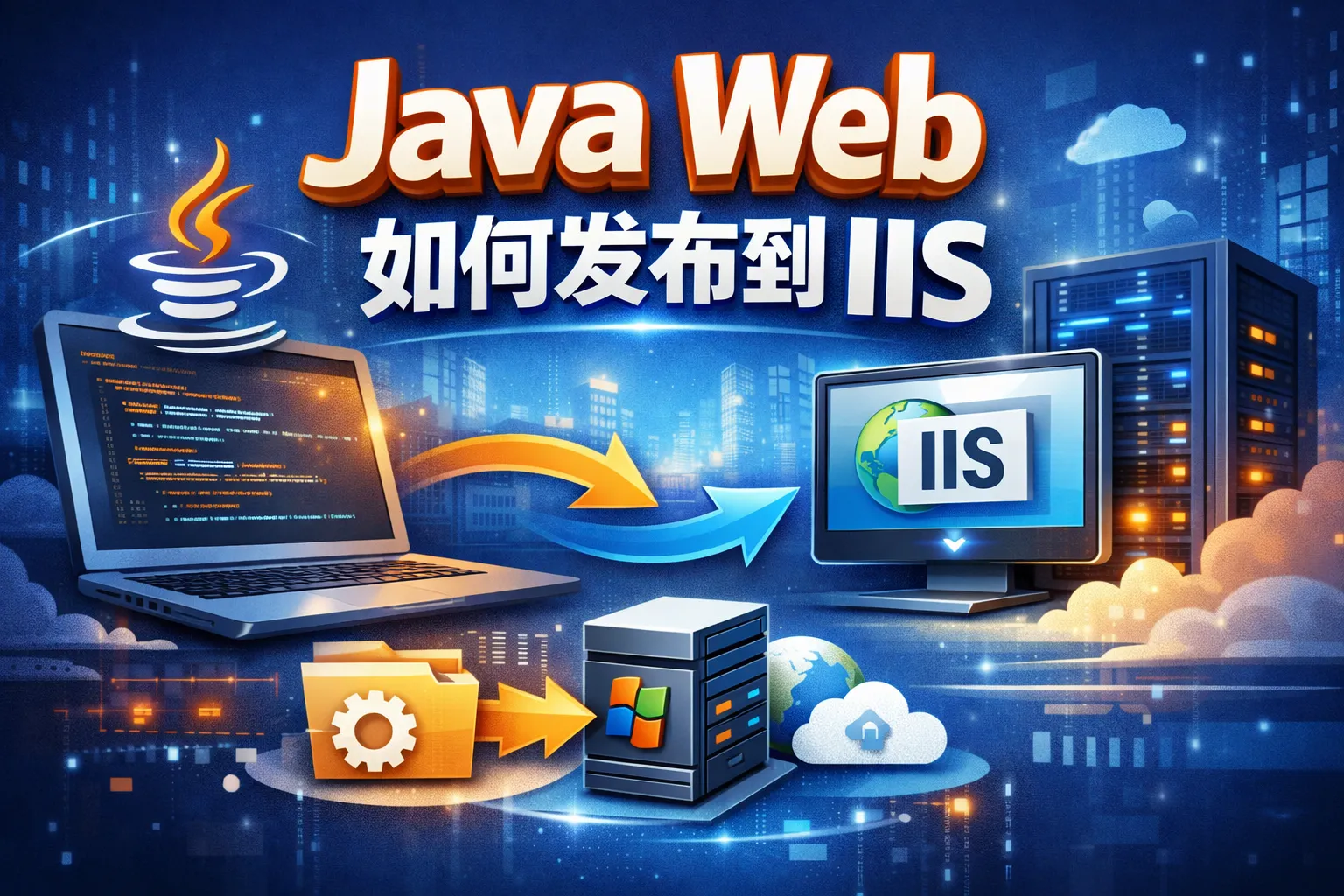 java web如何发布到IIS
