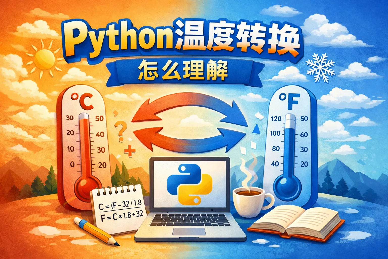 python温度转换怎么理解