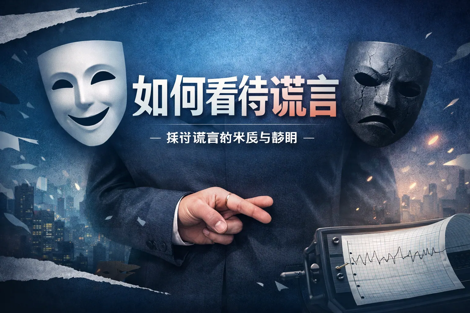 如何看待谎言的PPT