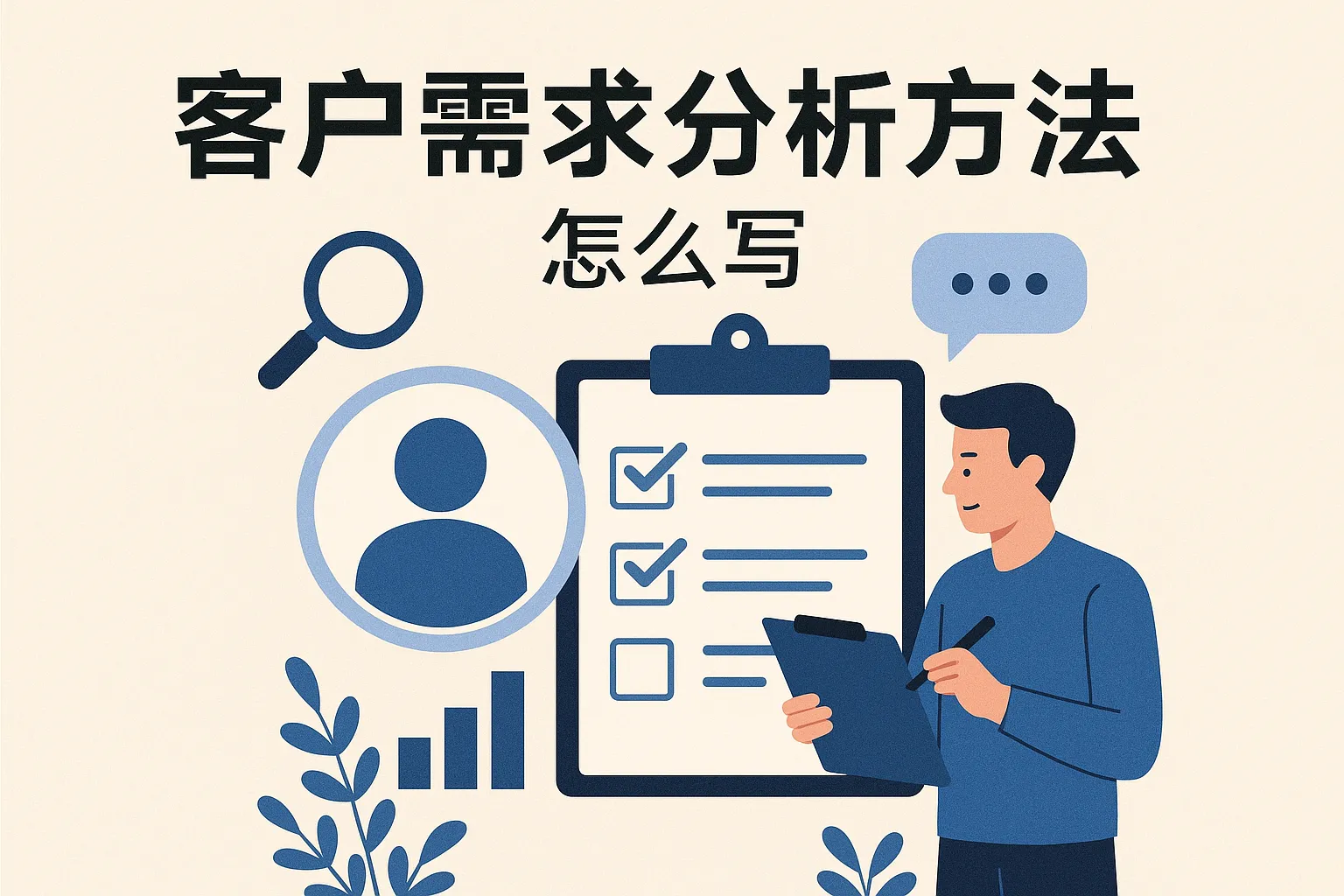 客户需求分析方法怎么写