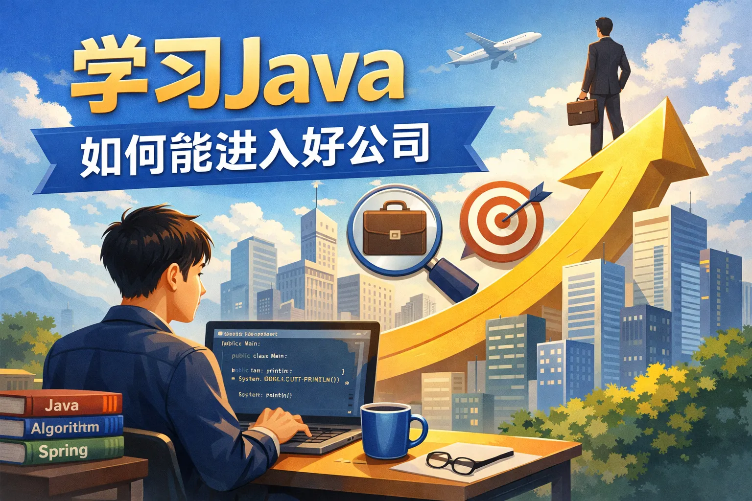 学习java如何能进入好公司