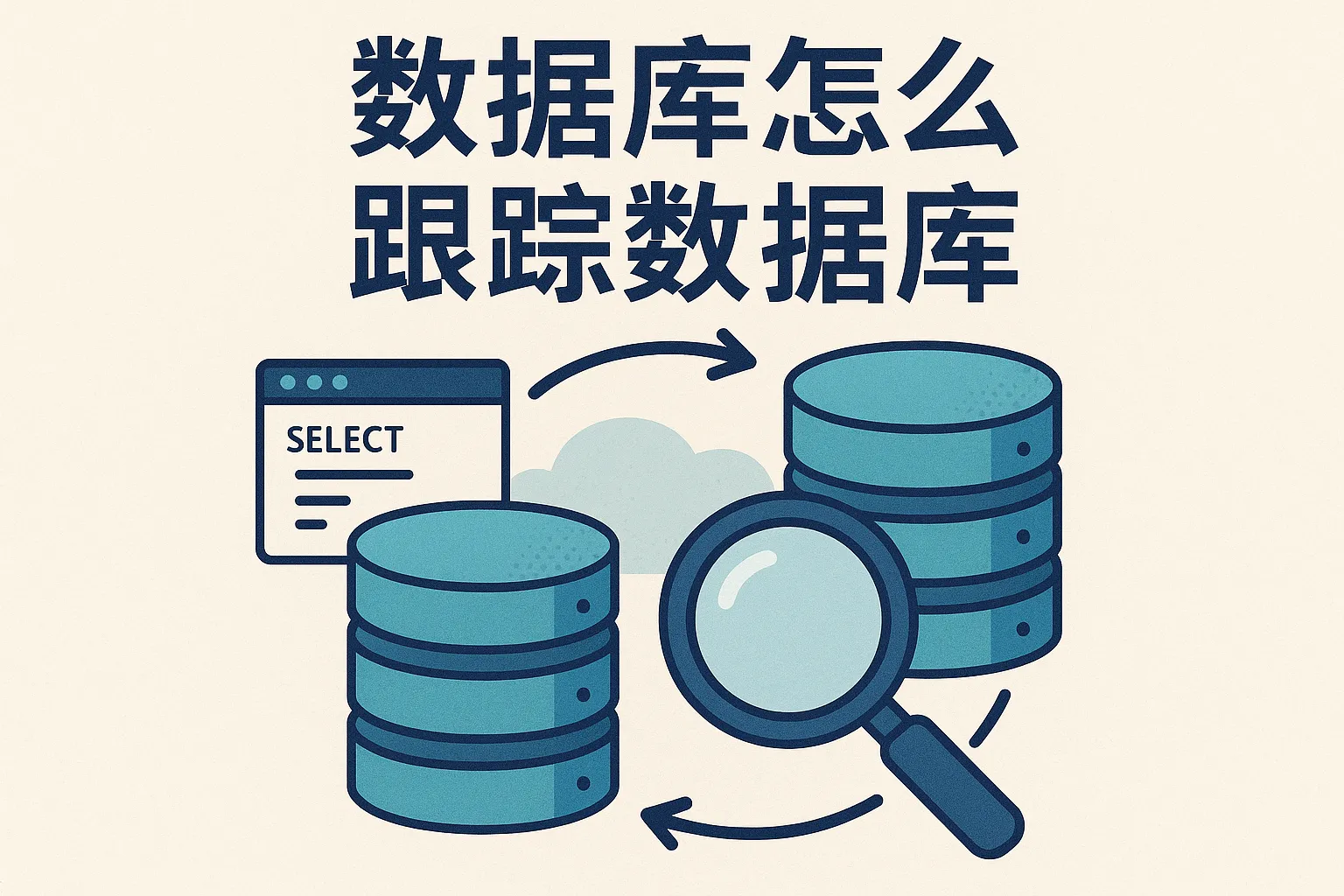 数据库怎么跟踪数据库