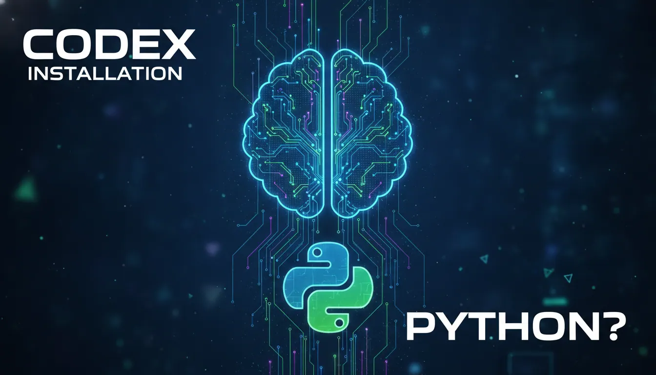 Codex安装需要Python吗