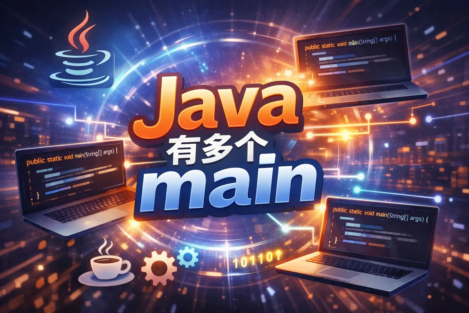 java有多个main