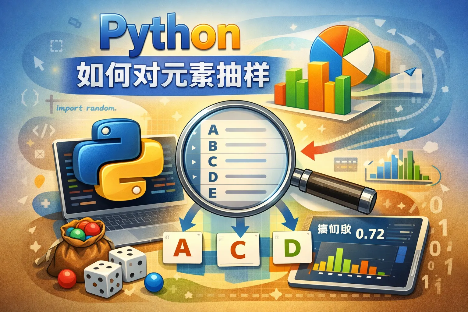 python如何对元素抽样