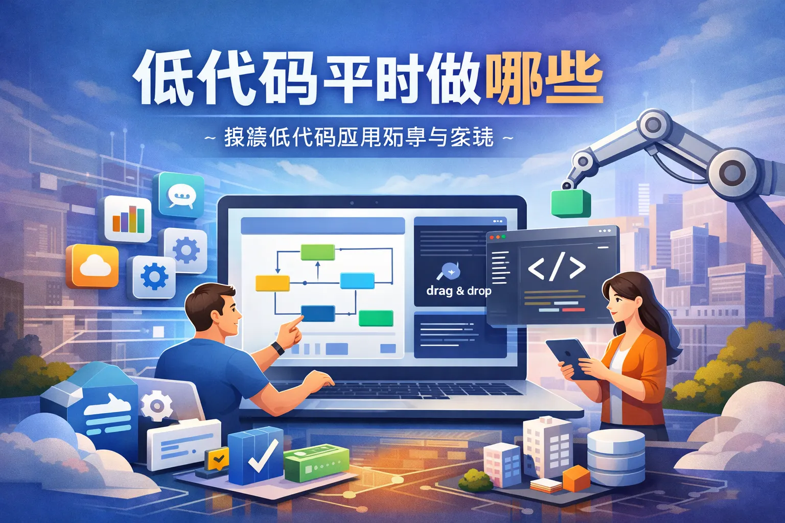 低代码平时做哪些