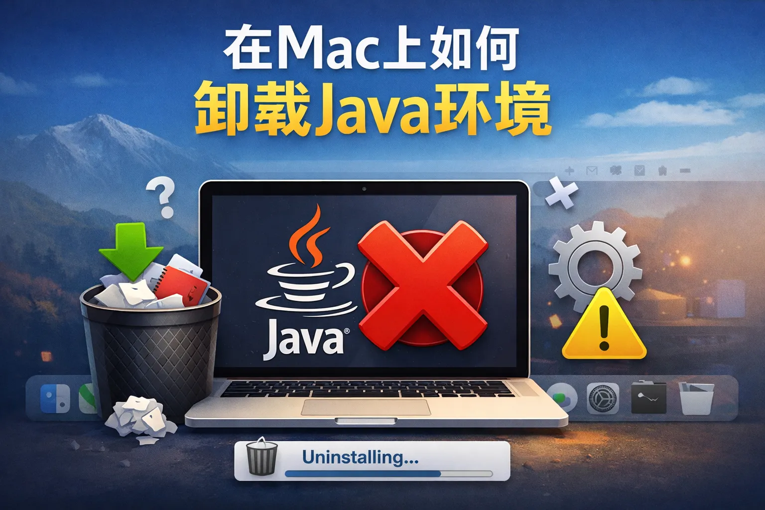 在mac上如何卸载java环境
