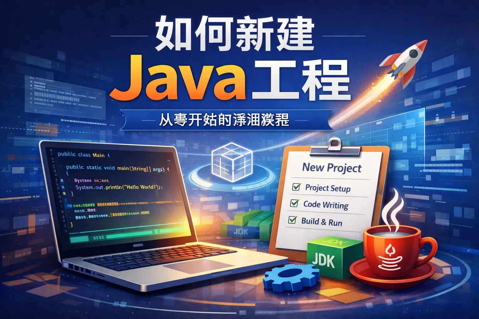 如何新建java工程