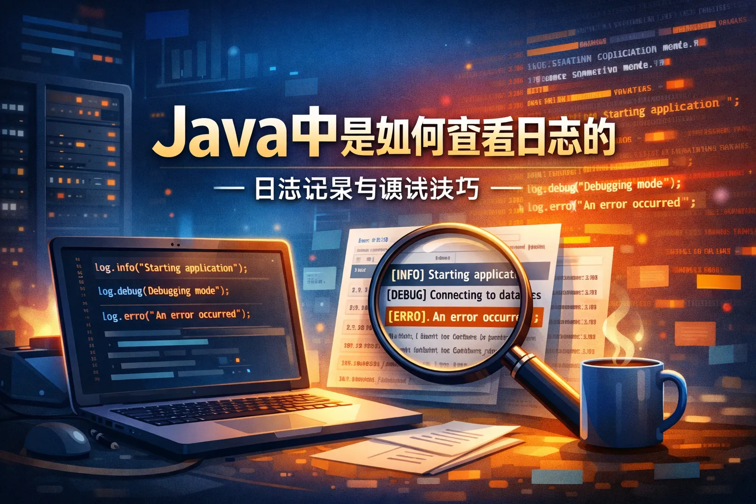 java中是如何查看日志的