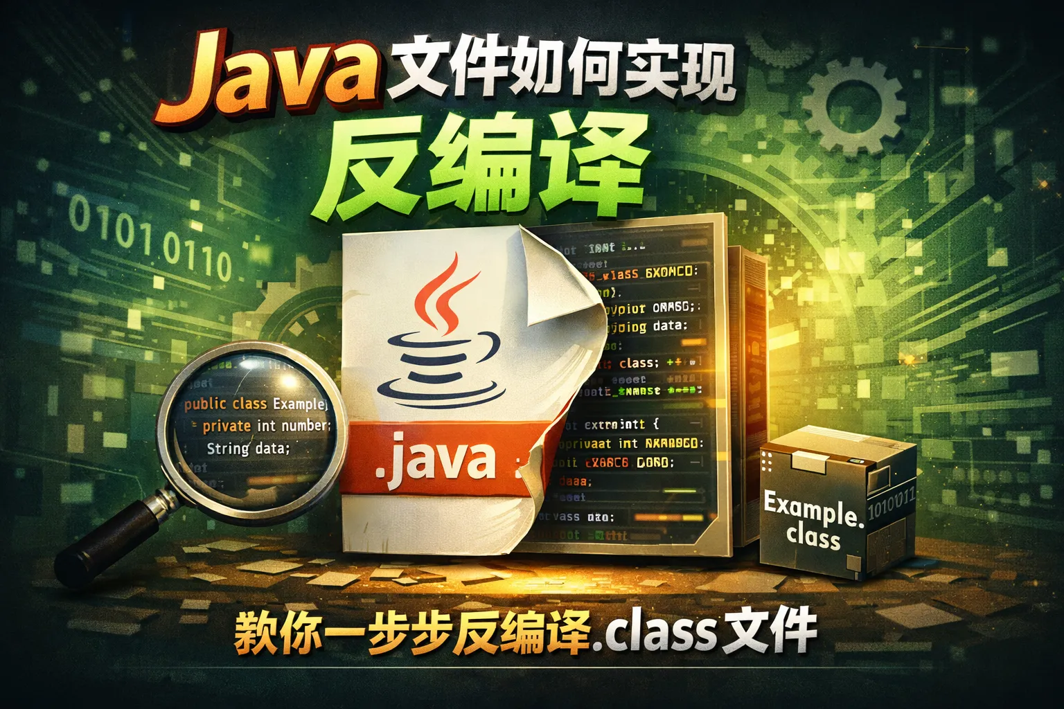 java文件如何实现反编译