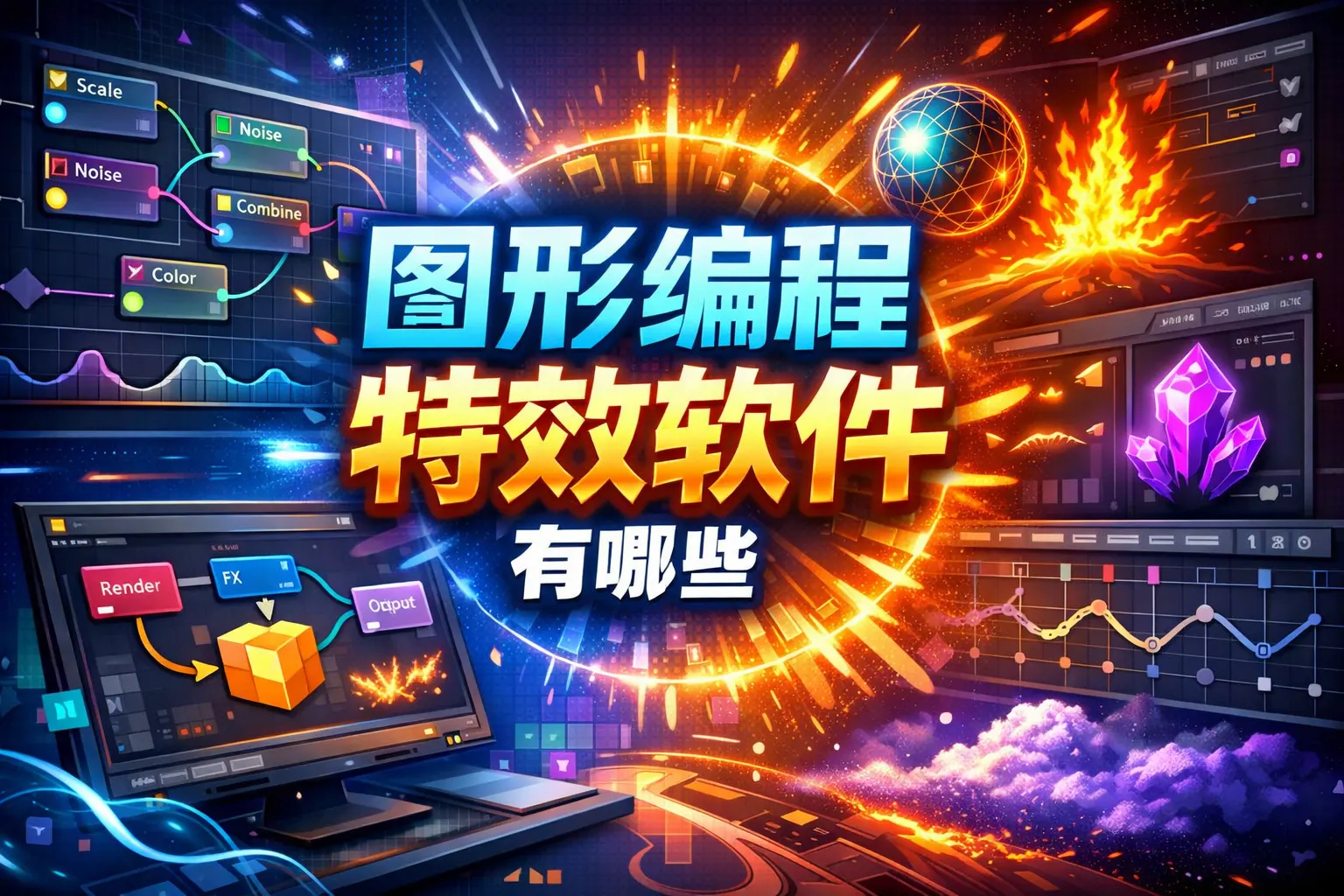 图形编程特效软件有哪些