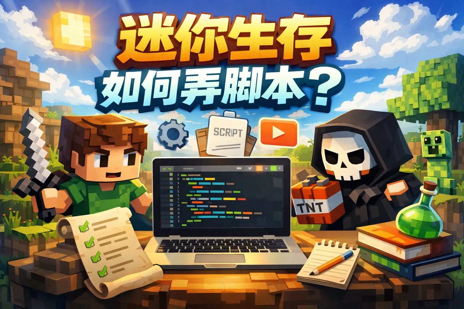 迷你生存如何弄脚本