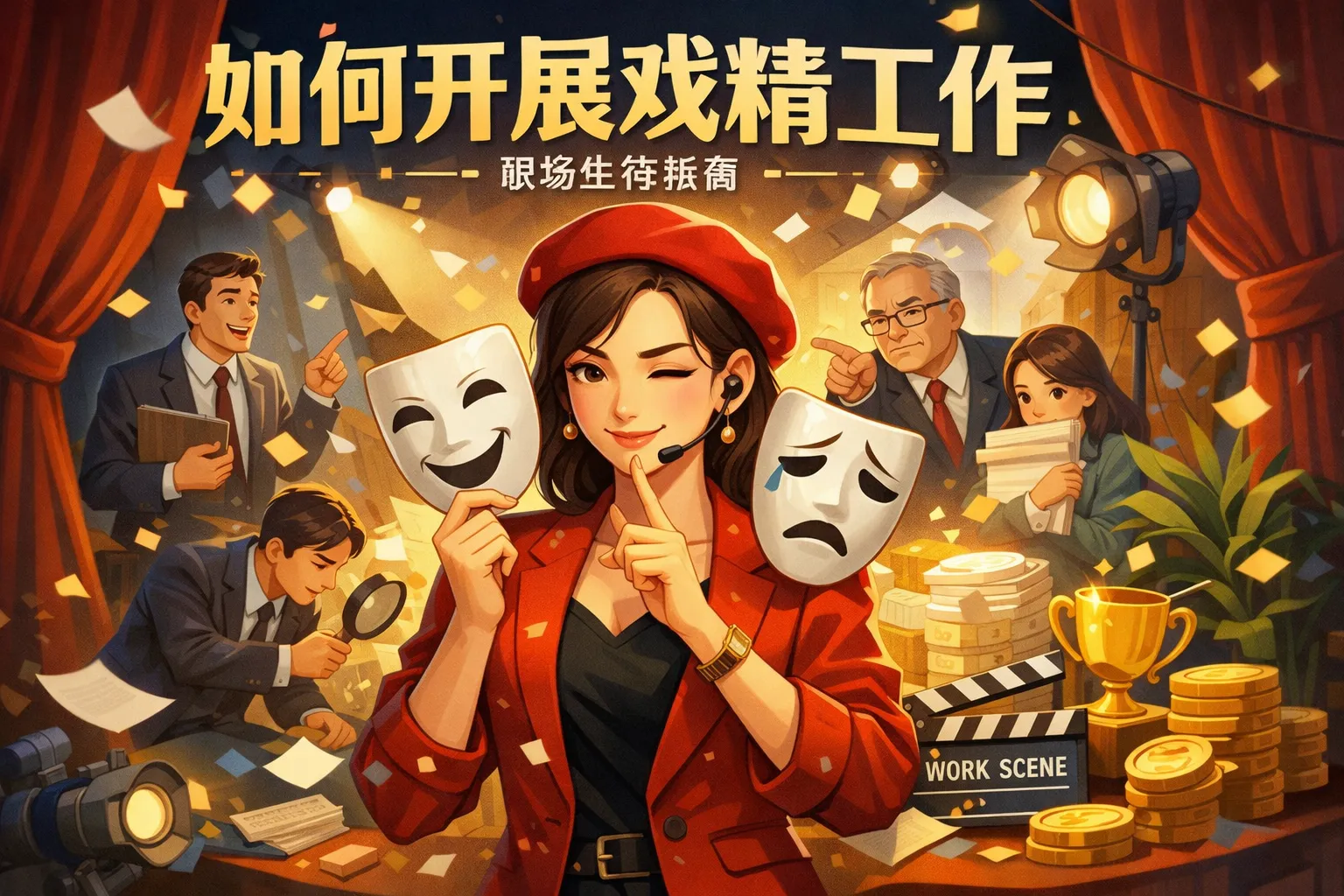 如何开展戏精工作