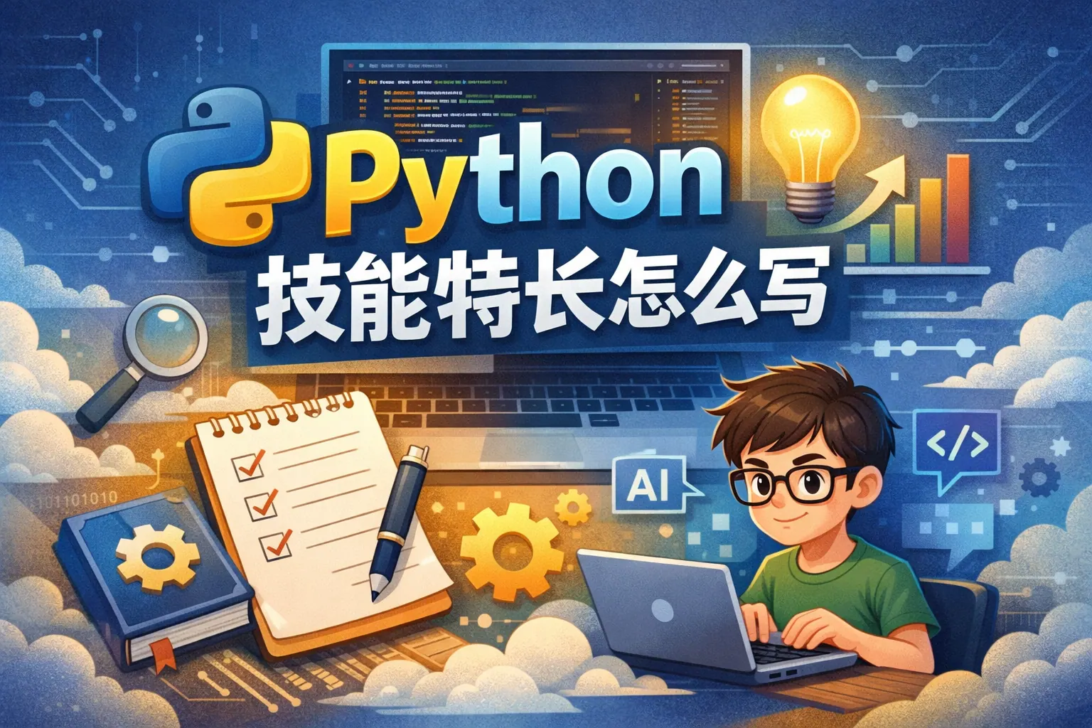 python技能特长怎么写