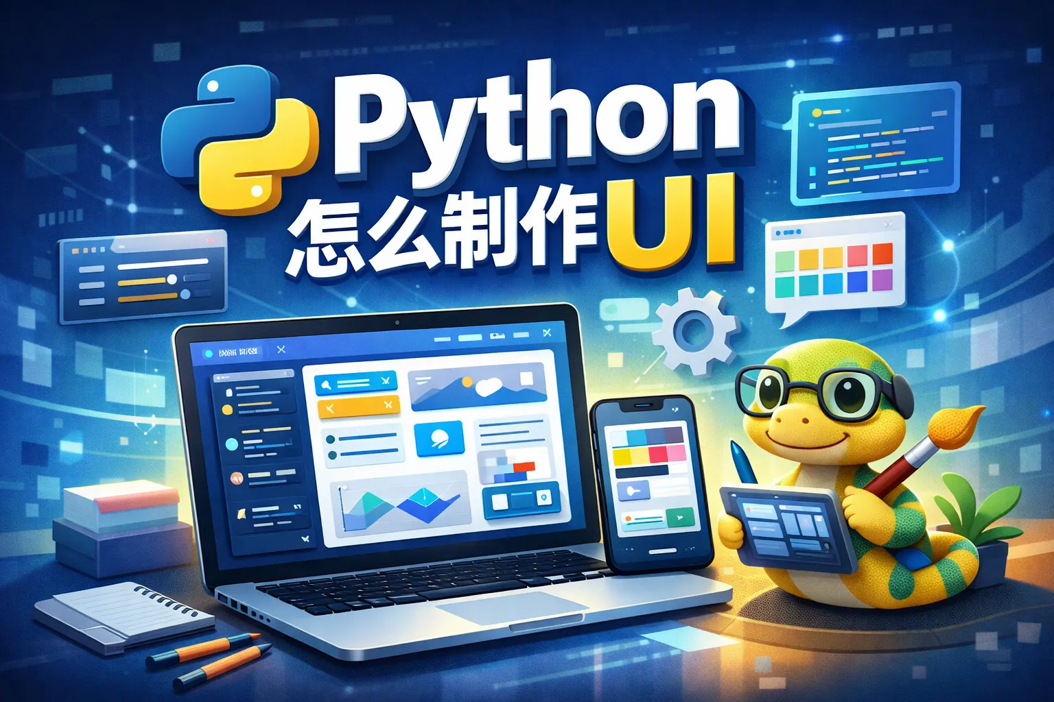 python 怎么制作ui