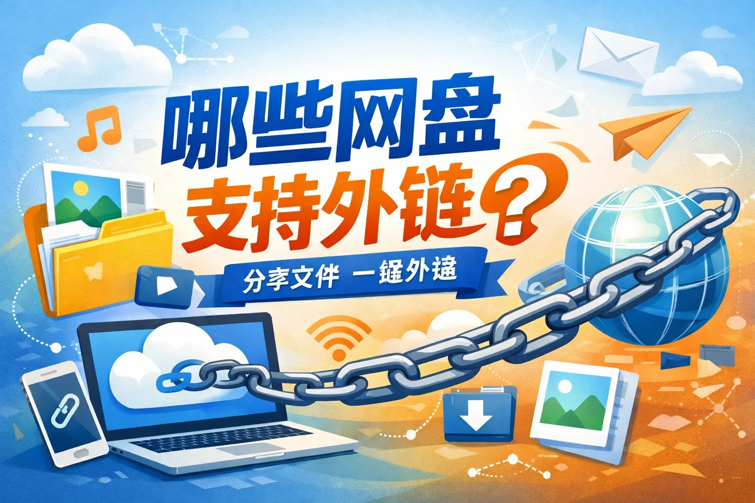 哪些网盘支持外链