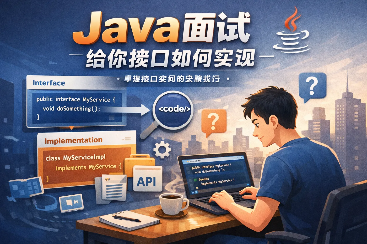 java面试给你接口如何实现