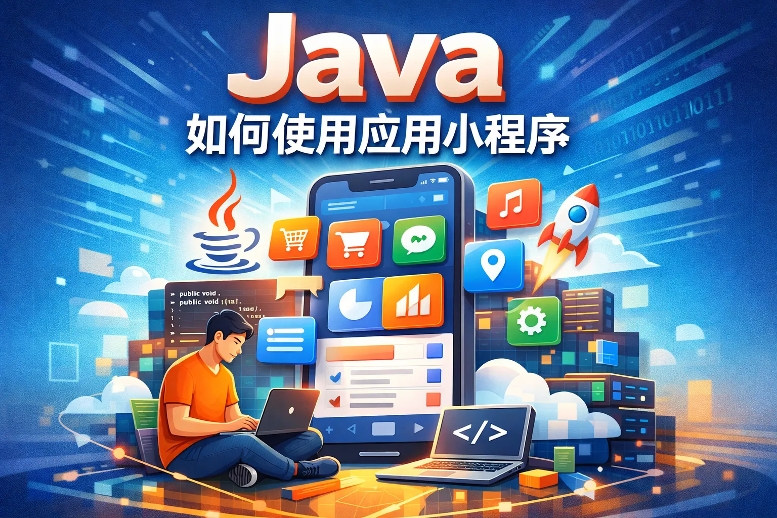 java如何使用应用小程序