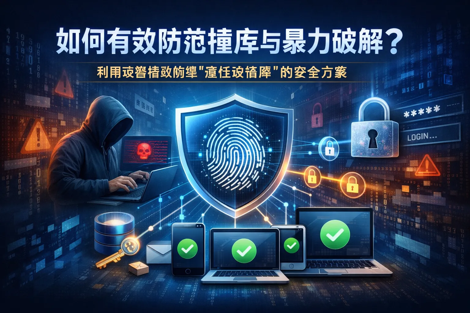 如何有效防范撞库与暴力破解?利用设备指纹构建“信任设备库”的安全方案