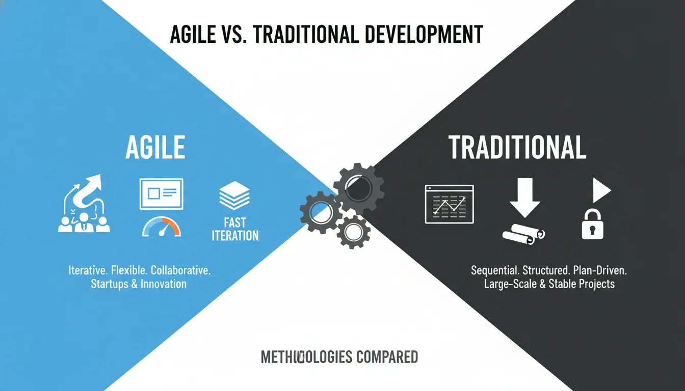 Agile和传统开发有什么区别?适用场景对比