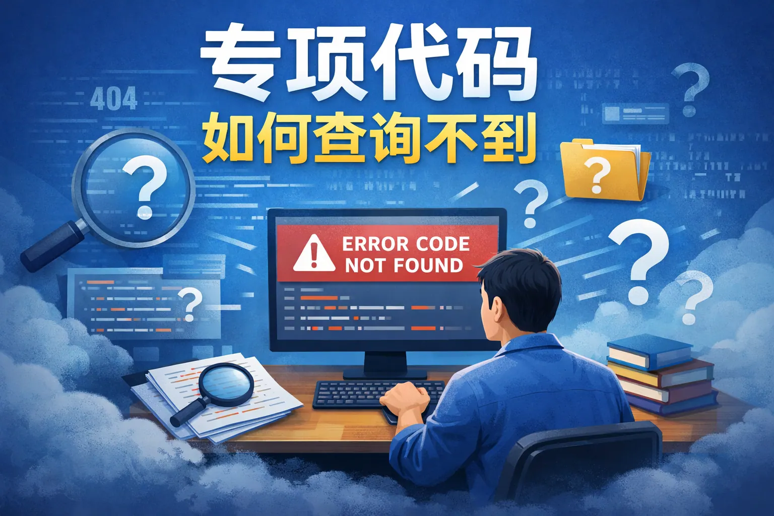 专项代码如何查询不到