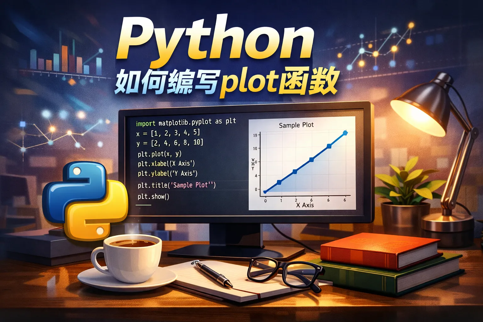 python如何编写plot函数