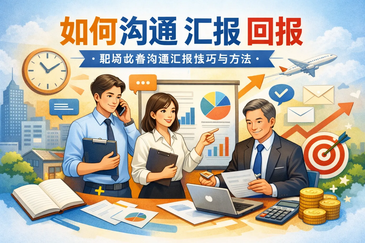 如何沟通 汇报 回报