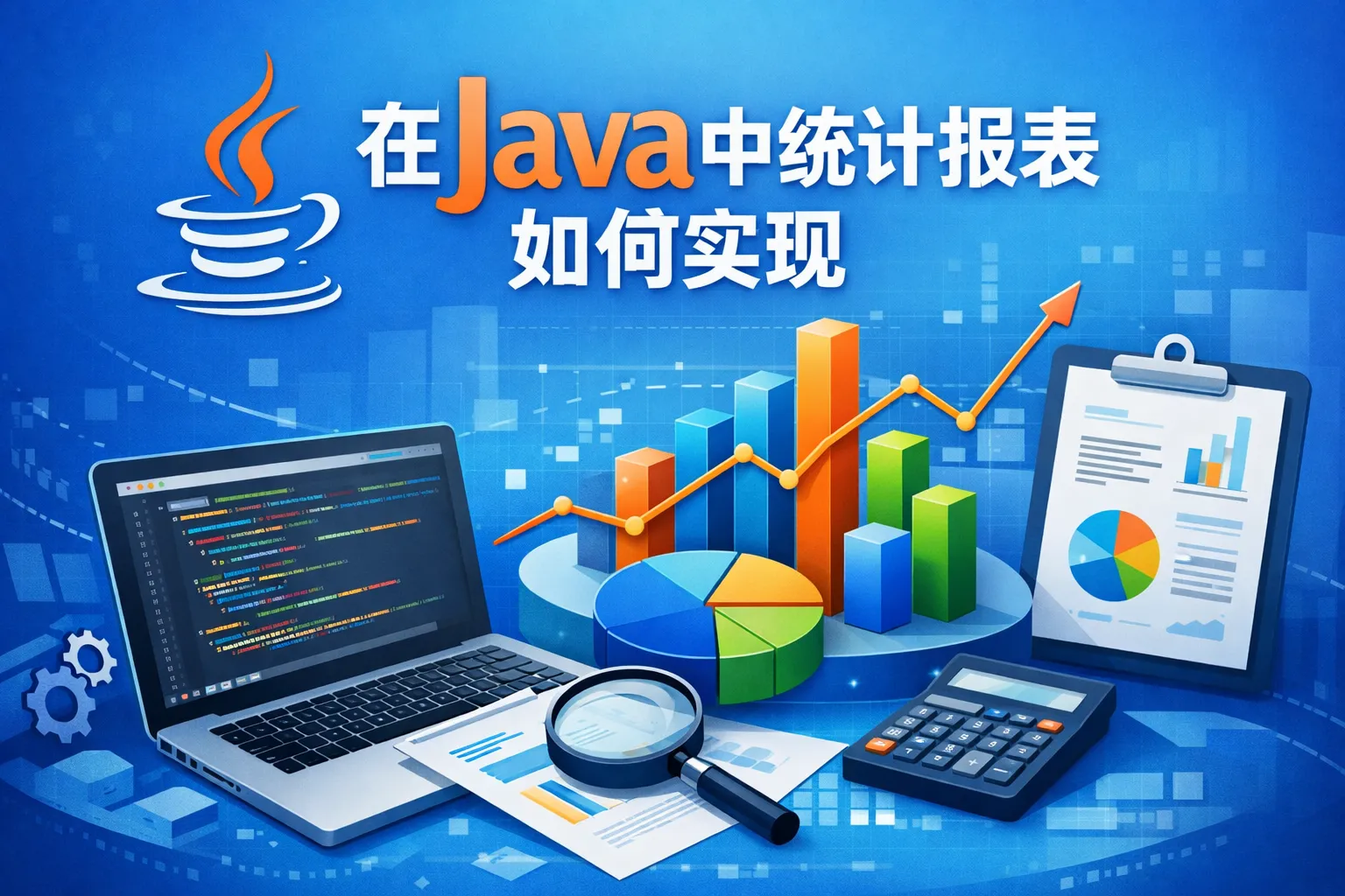 在java中统计报表如何实现