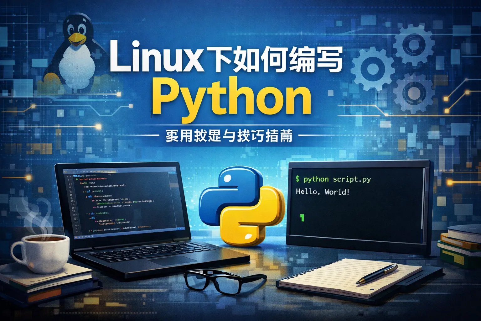 linux下如何编写python