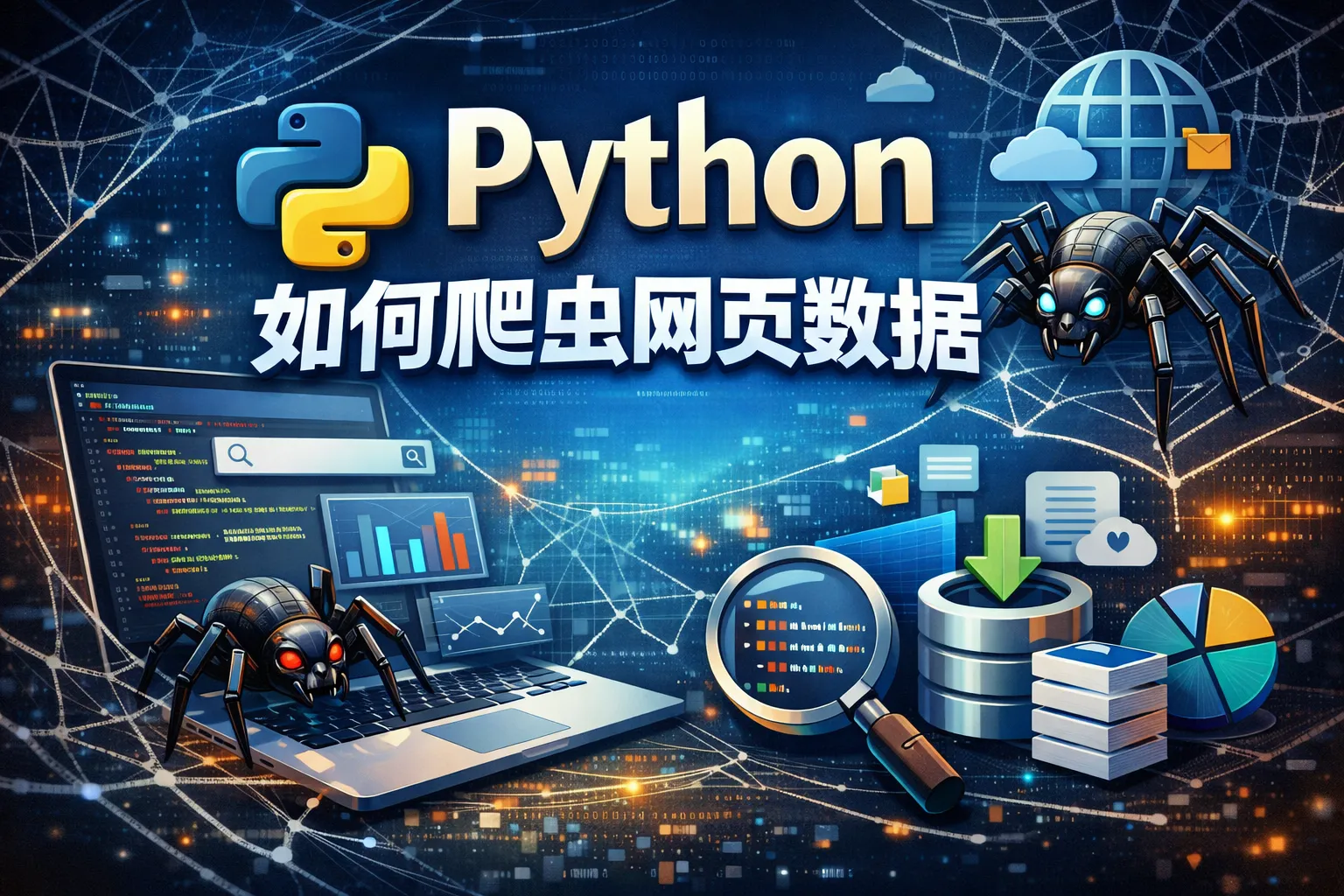 Python如何爬虫网页数据