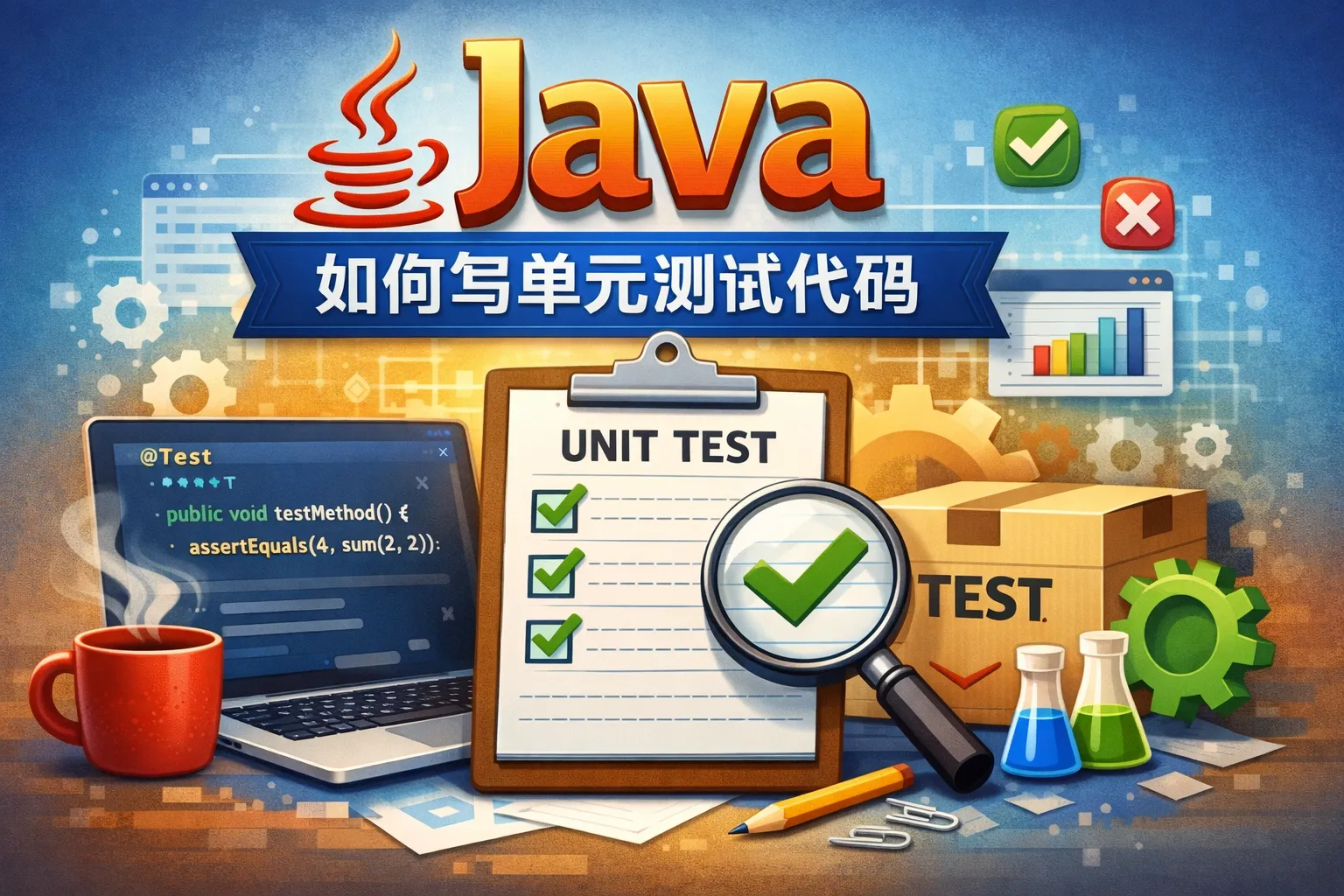 Java如何写单元测试代码