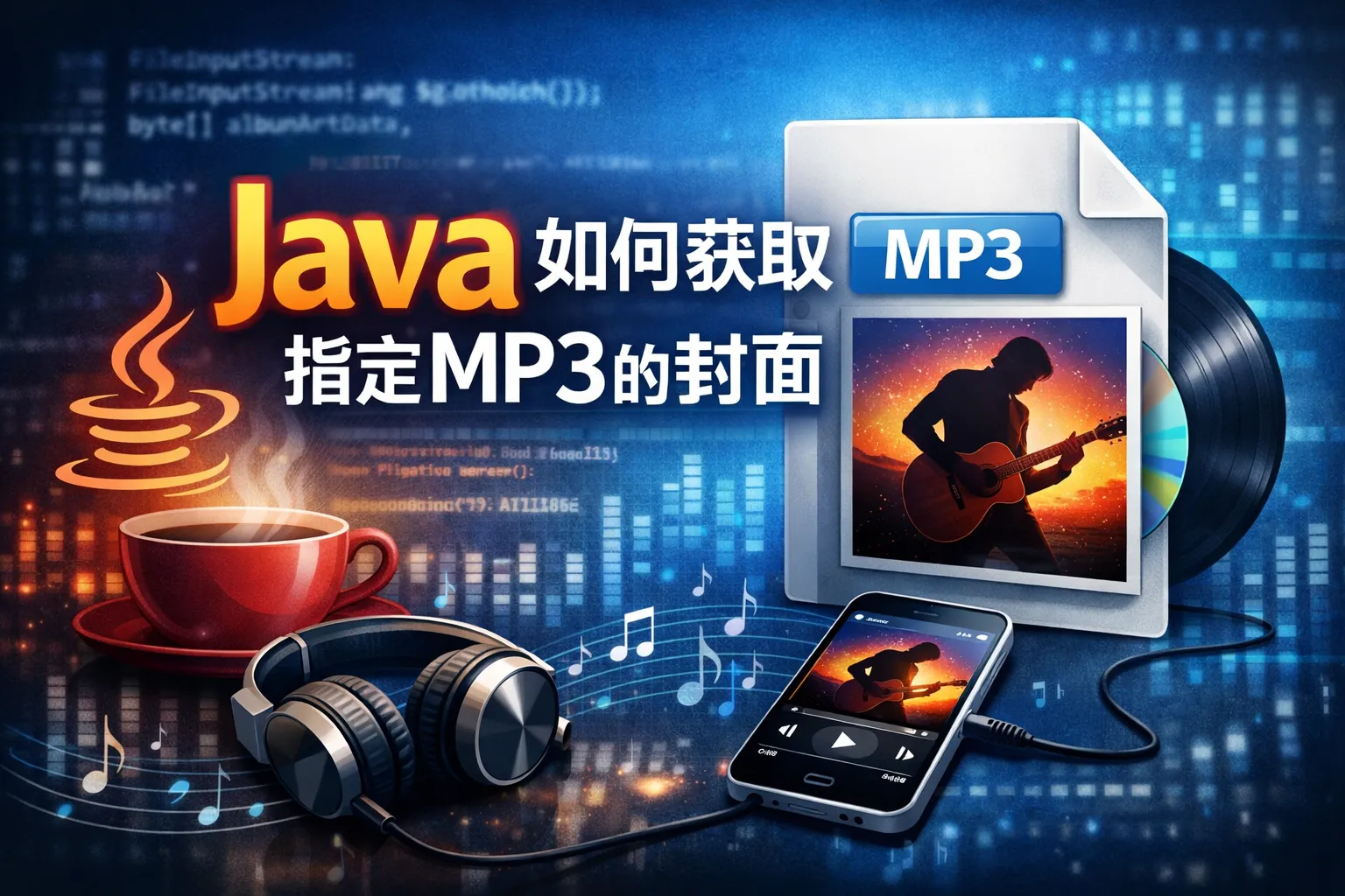 java如何获取指定mp3的封面