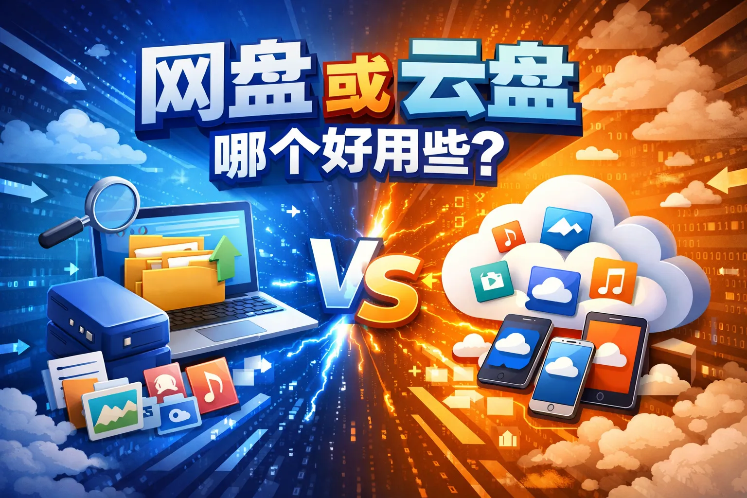 网盘或云盘哪个好用些