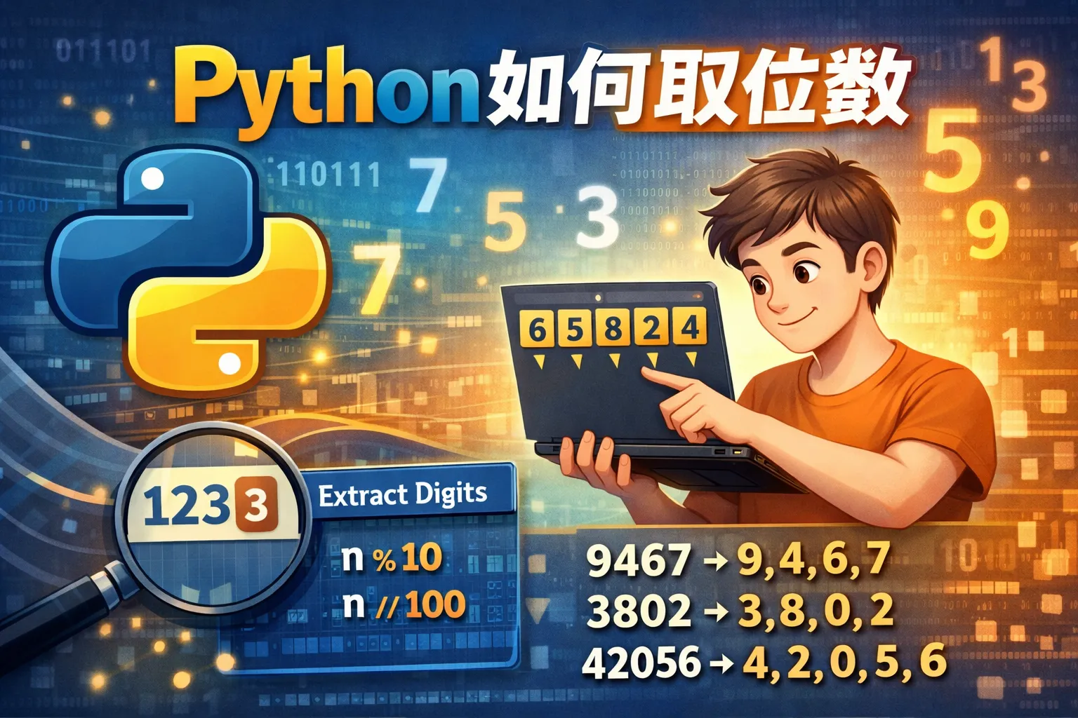 python如何取位数